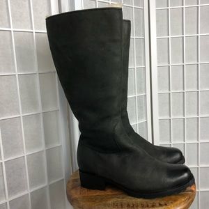 UGG Black Heeled Boots